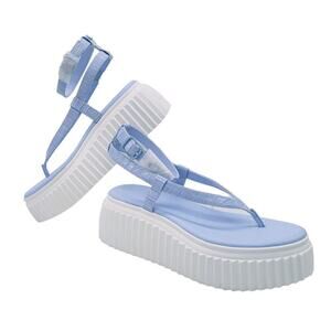 Circus by Sam Edelman Womens Elana Buckle Thong Platform‎ Sandals Shoes Size 9